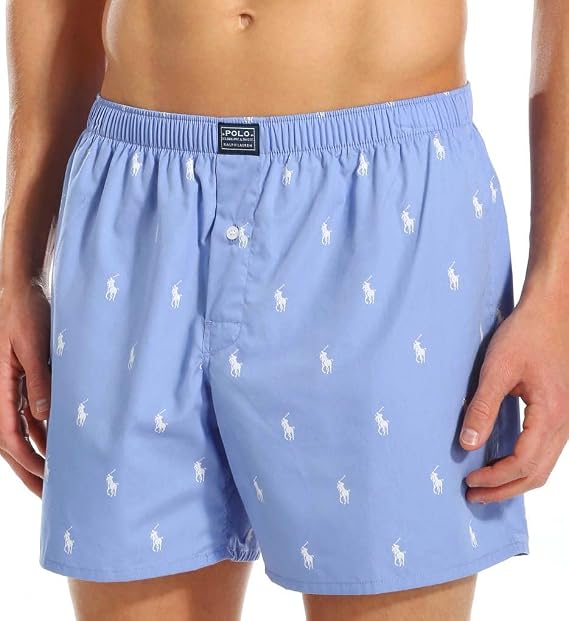 Polo Ralph Lauren Men's All Over Pony Player Woven Boxer