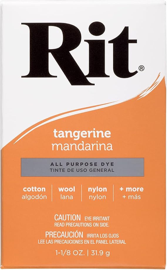 Rit Dye Powdered Fabric Dye, Tangerine