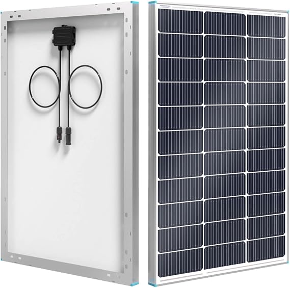RENOGY REGO 100 Watt Solar Panel N-Type, 25% High Efficiency Solar Panel