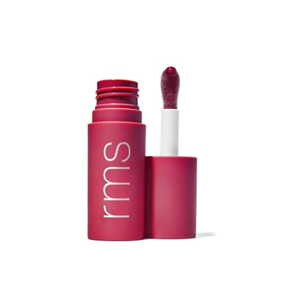 RMS Beauty Legendary Lip Oil - Hydrating Lip Gloss, 0.17 oz | High-shine hydrating lip gloss oil with bitter cherry & jojoba oil. Provides 8-hour continuous moisture for soft lips.
