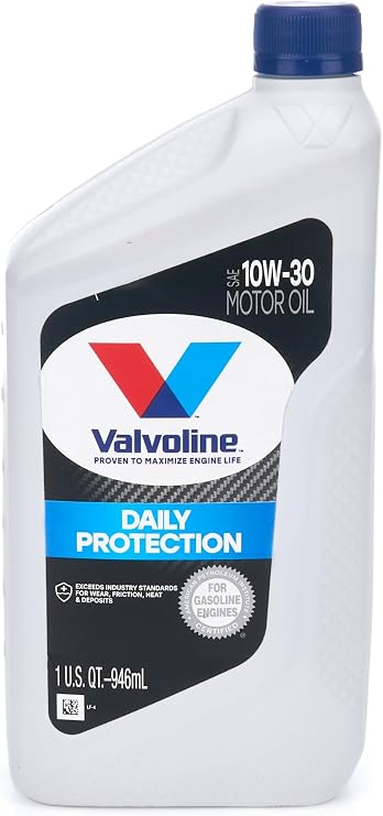 Motor Oil, HD, 10W30, Conventional, 1 qt Bottle, Each, Amber