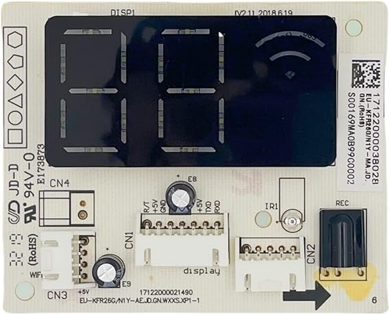 Air Conditioner Display Control Board Compatible with Midea 17122000021490