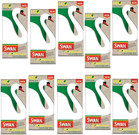 New SWAN Extra Slim Filter Tips Original ECO Extra Slim