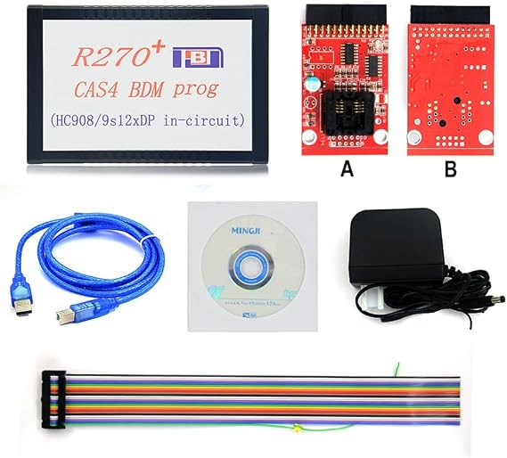 Replacement R270+ V1.20 R270 CAS4 BDM Programmer Professional Key Prog US Plug, 500382125