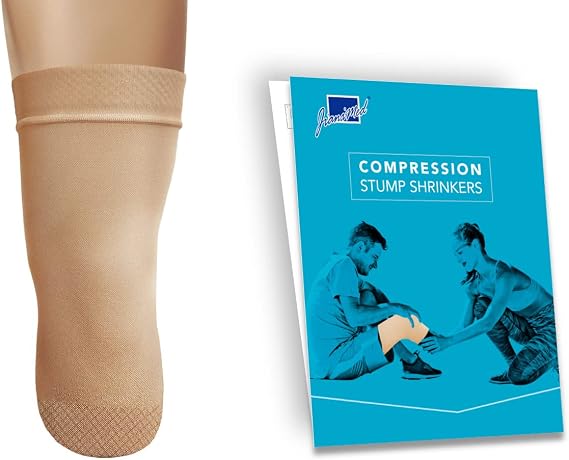 Prosthetic Stump Shrinkers Below Knee, 40cm, Compression, Amputee Socks, 20-30, Daily use, Taiwan Excellence 5XL