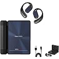 Ear Buds - Headphones Bluetooth with Dual-Fold Design, 2026 New Dual Fold 6.0, IPX5 Waterproof & Sweatproof, Comfortable Open Ear, Noise Isolation for Running, Working, Studying (Black)