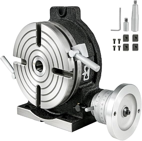 8"" Precision Horizontal and Vertical Rotary Table NEW, May Vary