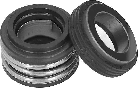 Water Pump Mechanical Seals, Silicon Carbide Universal Replacement Seals with Automatic Protection for Home and Industrial Pumps, Resistant Tungsten Seal Kit