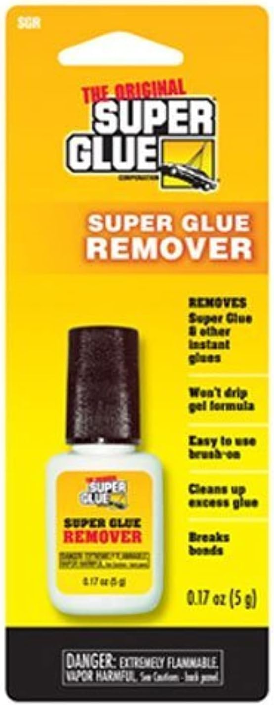 Super Glue Corp/Pacer TECH SGR Glue Remover Gel, 5g