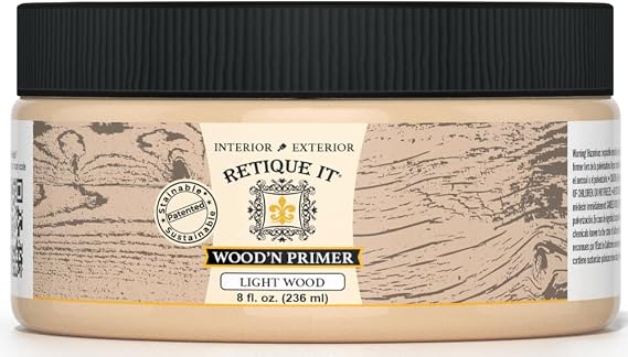 Retique It Liquid Wood - Real Wood Coating (8oz / Light) | Real Liquid Wood