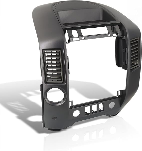 AJP Distributors Replacement Instrument Panel Lid Finisher Center Console Dashboard Radio AC Control Bezel 68257-8S800 (Without Speaker) For Titan XE SE A60 Armada SE WA60 2004 2005 2006 04 05 06