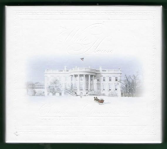 2006 White House Christmas Ornament, Tiffany Glass