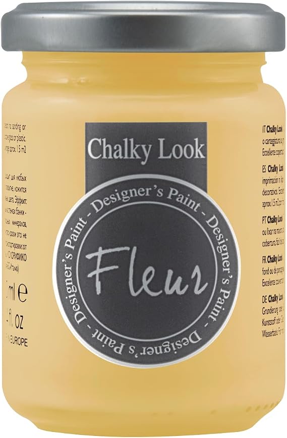 Fleur Chalky Look Paint - Love in Portofino, 4.4 oz jar