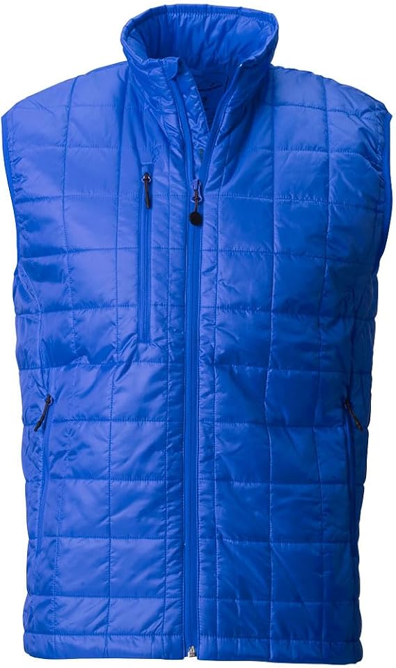 Sun Mountain Men's Granite Ii Golf Vest Blue Xl