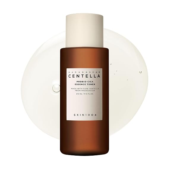 SKIN1004 Probio-Cica Essence Toner 7.10 fl.oz, 210ml, Korean Hydrating Face Toner with Fermented Centella Asiatica & 5 Types of Hyaluronic Acid, Soothing Facial Toner Essence, Daily Korean Skin Care