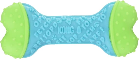 Kong Dog Toy Kong Core Strength Bone Medium Size 7 Solutions with Kong Cam Teeth, Stiffness, Separation Anxiety, Boredom & Digging, Crate Training, Weight Management Educational Toy