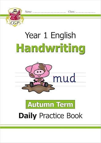 KS1 Handwriting Year 1 Daily Practice Book: Autumn Term (CGP Year 1 Daily Workbooks)