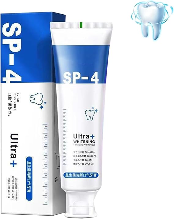Ultra SP-4 Probiotic Whitening Toothpaste (1pcs,Blue)