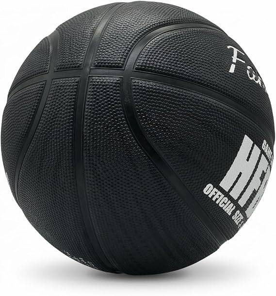 Size 7 Rubber Basketball Official Standard Game Ball Indoor Outdoor Training Basketball with Pump Needle Net