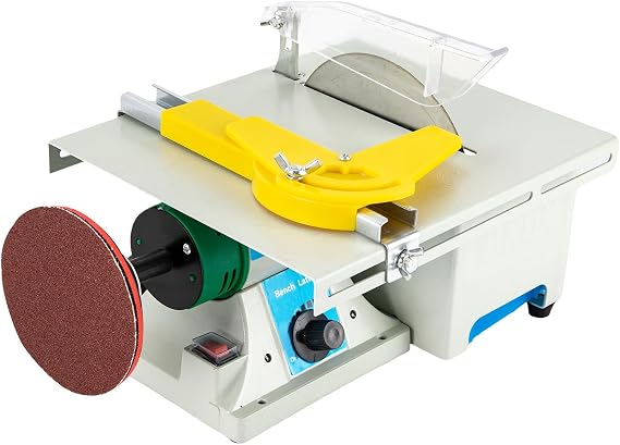 5-in-1 Mini Lapidary Saw 110V 750W Jewelry Lapidary Saw for Cutting Rocks 800-10000RPM Mini Table Saws Polishing Machine with Flexible Shaft DIY Lapidary Equipment for Woodworking Grinding Carving