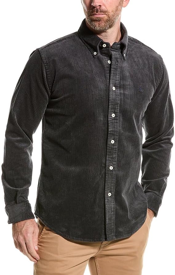 Brooks Brothers Men's Button-Down Collar Corduroy Sport Shirt