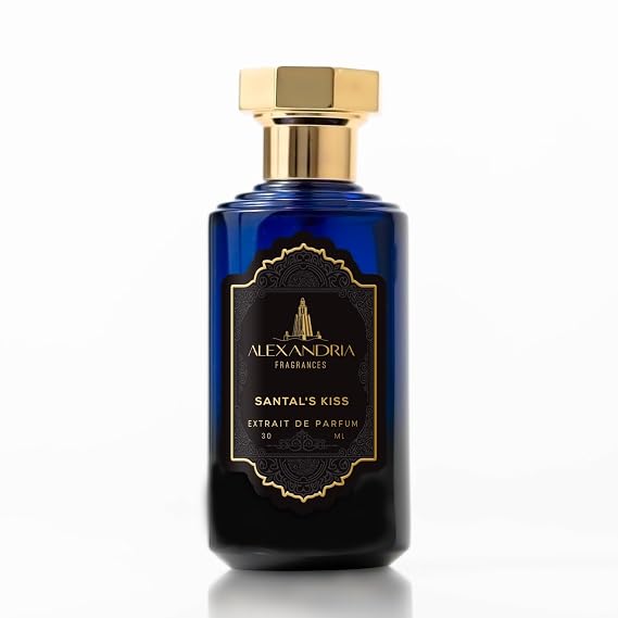 Alexandria Fragrances Santal's Kiss Unisex Perfume - Long Lasting Eau de Parfum with Leather, Amber & Woody Notes Luxury Woody Perfume Cologne for Daily Use - Perfect for Any Event - 30ml