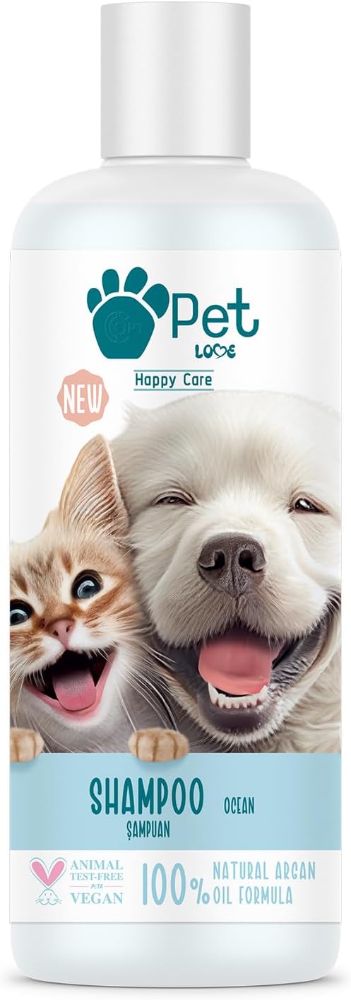 Pet Love Shampoo, Ocean, 250 Milliliters