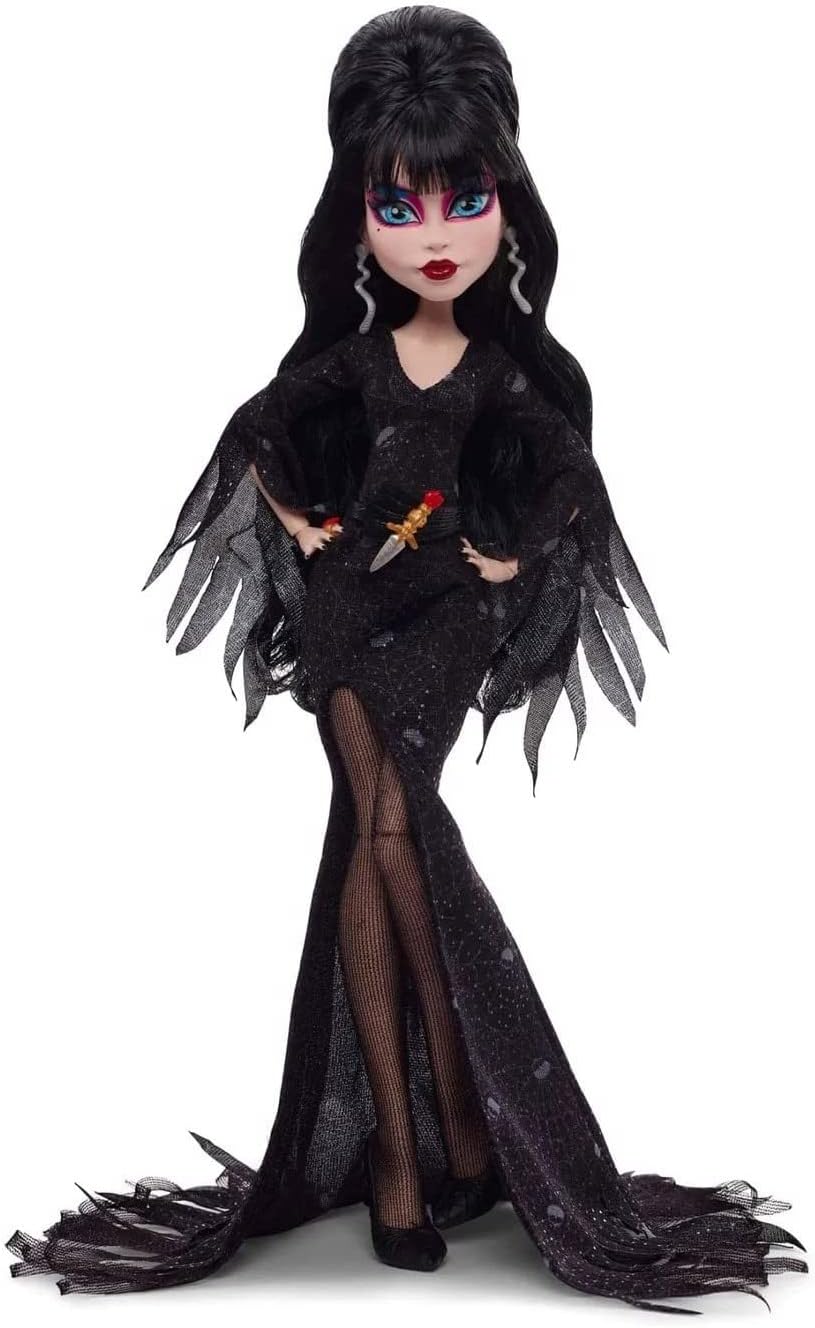 Skullector Elvira Mistress of The Dark Doll