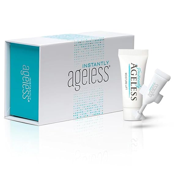 Instantly Ageless Instant Face Lift Cream, Under Eye Bags Remover, 25 Vials