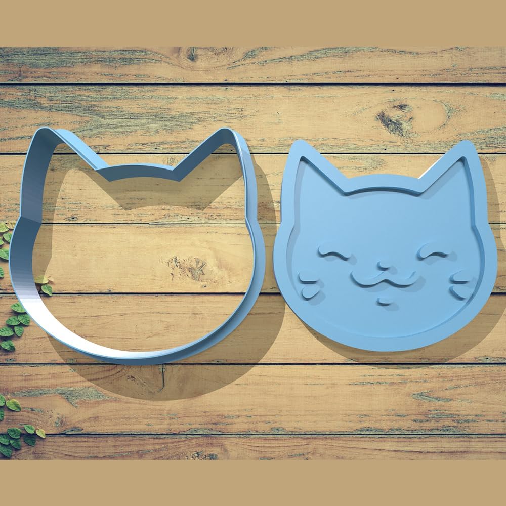 Mizaku Cute Cat Themed Cookie Mold and Cutter