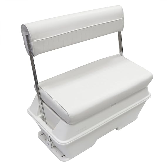 Wise 8WD156-784 Offshore Swingback Cooler Seat, 70-Quart, Brite White