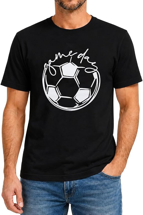 Soccer Cup 2026 Shirt for Men USA Football Graphic Tshirt Casual