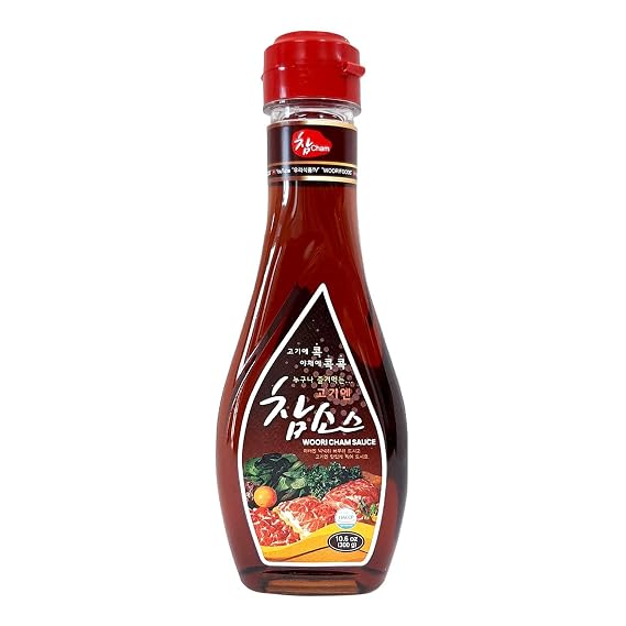 WOORI Cham Sauce Korean BBQ Dipping Sauce, 10.6 oz