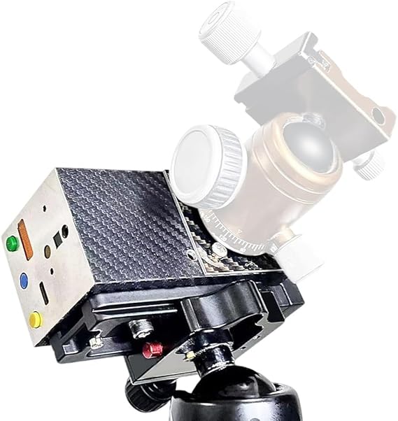 Xiaoxin Star Tracking Equatorial Mount, Heavy-Duty All-Metal Star Tracker with Bluetooth Control, Auto Shutter, Multi-Speed Tracking & Long-Exposure Stability for Astrophotography