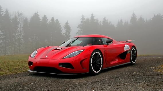 Gifts Delight Laminated 26x15 Poster: Koenigsegg Agera R - 1140HP Hypercar