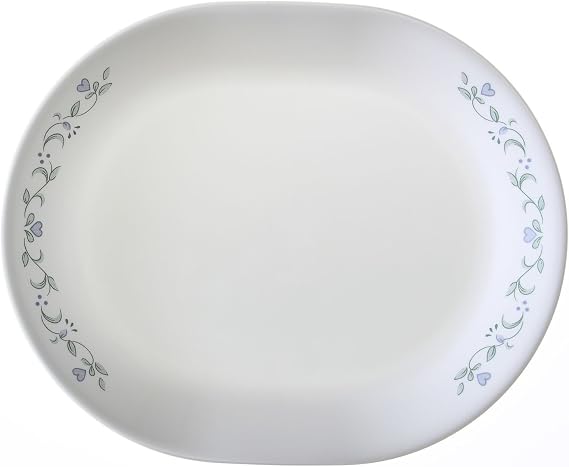 Corelle Livingware Country Cottage 12-1/4" Serving Platter (Set of 6)