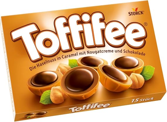 Toffifee (1 x 125g) / Caramel Hazelnut, Nougat Cream & Chocolate