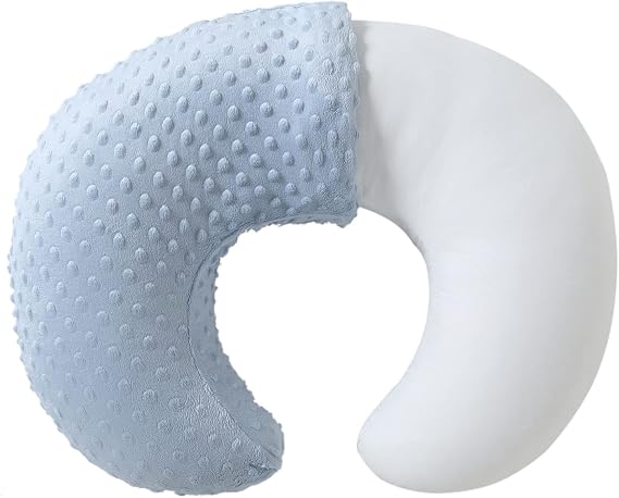 Nursing Pillow and Body Positioner with Premium Slipcover