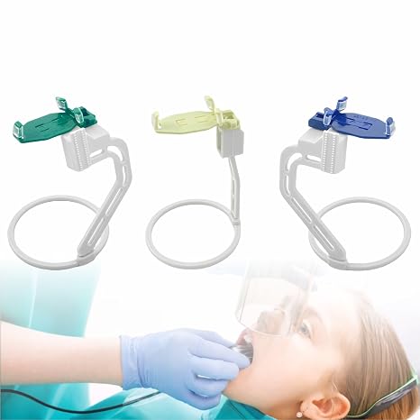 Dental Digital Sensor Positioner Holder XRay Images Transducer Locator Rack, Adjustable, 3 Pcs