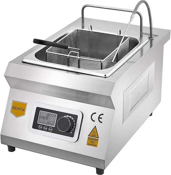 Remta 10 lt Electric Induction Fryer - WZ-TZ035