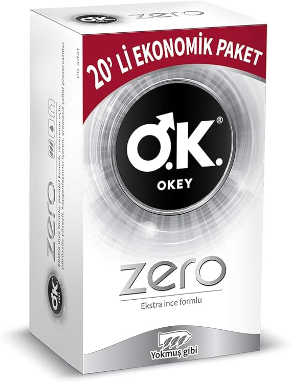 Okey Zero 20'li Ekonomik Prezervatif