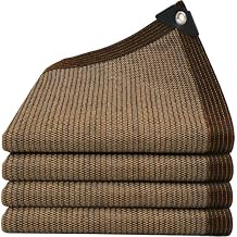 80% Shade Cloth, Durable Mesh Tarp with Grommets, Garden Sunblock Shade Cloth Shading Antifreezing for Plants Cover, Greenhouse, Barns Kennel, Patio, Tomatoes