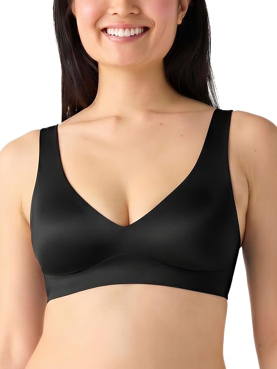 True & Co Women's True & Co Women's True Body Sheen Unlined Wirefree Bralette