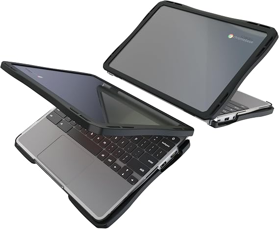 UZBL Air Hard Shell Case for Acer Chromebook Spin 511 R757T, Student-Proof K-12 Protective Clear Cover (1-Pack)