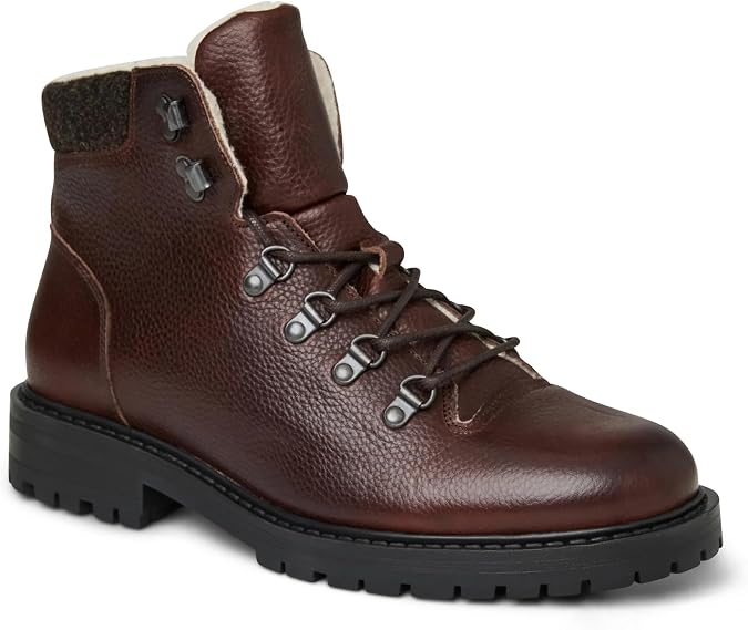Bruno Magli Men's Philip Boot, Leather Dress Shoes with Side Zip