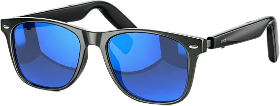GetD 2026 AI Glasses for Men & Women, Smart Glasses Powered by ChatGPT, AI Real-time Translation with 145 Languages, 11H Music Play, Bluetooth Glasses with Polarized Lens for Party