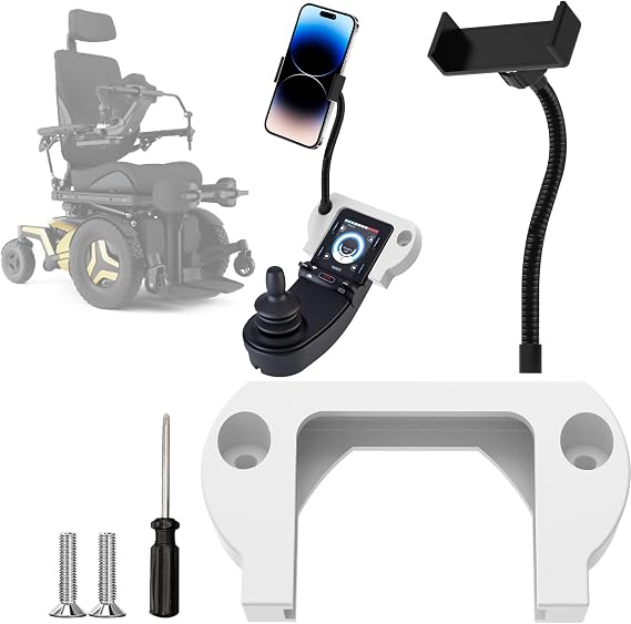 Phone Holder for Permobil Power Wheel Chair(Models: PJSM)