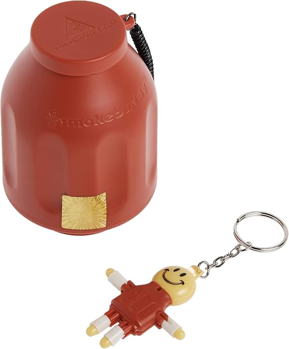Smoke Buddy Personal Air Filter - keeps smoke to yourself. Red Colour