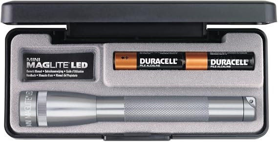 Maglite Boxed AA LED Mini (Grey) [Energy Class A]