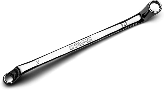 Capri Tools 8 x 10 mm 75-Degree Deep Offset Double Box End Wrench, CP11950-0810